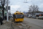 BKM 321 na mezimstsk lince 19 v centru Tiraspolu
