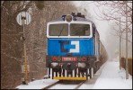 750 163 burac na postrku v nejkrititjm mst proj zastvkou Valtice msto. 11.12.2012