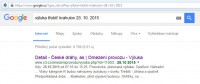 Toto asov piazen si i v tuto chvli pamatuje vyhledva Google