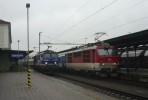 Lokomotiva 350.020, odstupujc EP09-017, Bohumn, 17.5.2014