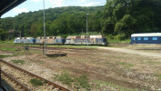 Odstaven lokomotivy v Rakovici