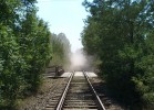 Mrak prachu nad hevlinskou trati