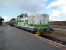 Dvojice motorovch lokomotiv, kter poveze tento vlak do Oulu kde bude vystdna elektrickou trakc