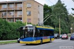 Ev. . 99 (Solaris Trollino 12 AC) v ulici Olomouck.