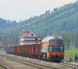Scinawka Gorna : M62BF-3101 s nkladnm vlakem do Klodzka
