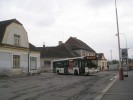 Citybus 2C5 4319 vyjd z Thurnovy na Budovcovu ulici a vrac se na svou obvyklou trasu. 25.9.2008