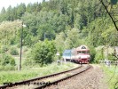 MSp vlak z Trutnova veden dcm vozem 954.205 a tlaen 854.205 cirka 2,1 km od ST Star Paka