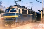 11. prosince 1989 pistla lokomotiva ES499.oo12 s rannm Ex377 "Meridian" v Beclavi