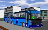 Karosa C744.24 TT-759DI odstaven na autobusovej stanici ako linka 1