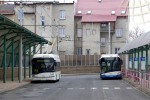autobusov ndra Chomutov, pomalu konc #103 a nov #265