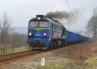 Scinawka Srednia : ST44-1223 s nkladnm vlakem do Nowy Rudy Slupce
