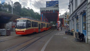 Zrich Stadelhofen a vlakotramvaj z Esslingen