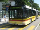 MAN NLG 313 provozovatele STI za zastavkou Tiefenau mirici do Bernu