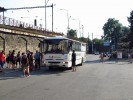 Autobus NAD po pjezdu ped ndra Plze hl. n.