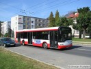 Ev. . 143 (Soalris Urbino 12) jako NAD za trolejbusy na lince 208.