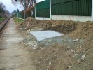 Zklad pro usazen betonov ekrny (podzim 2011)