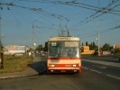 3233, Vozovna Slatina, posledn slatinsk trolejbus v tchto barvch