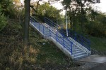 Nov schody na cest Ohrada-Invalidovna