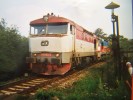 751 103-3+751 106-6 na Pn Znojmo-Jihlava odjd z Grelovho Mta rok  2002 foto Pavel Valenta