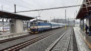 Odstaven soupravy mikulskho vlaku v Letohradu