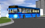 Karosa Citybus na linke 11 vychdza z konenej na Predndra