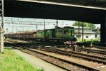 Lokomotiva . 742 309-8 a 742 254-6 vjd s nkladnm vlakem do st Hradec Krlov hl.n., dne 13.6.