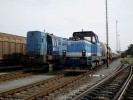 2x Najbrt: 742.362 v Mn & 714.202 s cisternou z depa, v st. Rakovnk, 18.9.2014