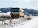 Regionova 814.198 v "nejvym bod Severozpadn drhy Praha - Wien" (nad Mastnkem)...