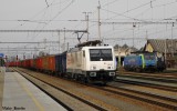 189 845 Express Rail, Beclav 22.3.2014 ( v pozad 189 842 a 740 860 )