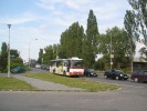 B952E 3E4 2356 (ex. 3S2 706) na auty peplnn ulici pijd ze Sendraic do zastvky Tatradomy.