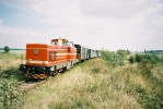 T 444.162 se bl k Dobronnu ve zvl. vlaku z Poln 14.9.2003