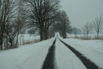 Dvojka silnice, ale tento sek mezi Morvkou a Rm. v zim neudrovn...