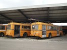 Star trolejbusy v depu CTP v Teverole