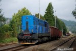 743 001-0 s Mn83716 ve stanici Mal Skla pi ekn na kiovn, 14.9.2010