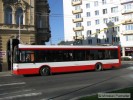 Ev. . 87 (Solaris Trollino 12 AC) vjd na ulici Olomouckou.
