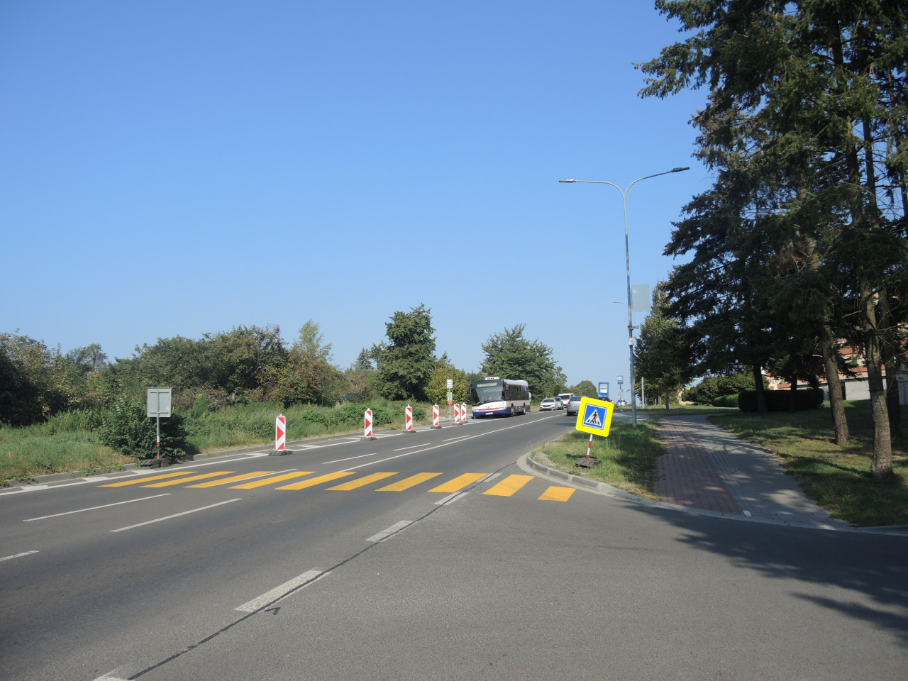 Provizorn zastvka autobus