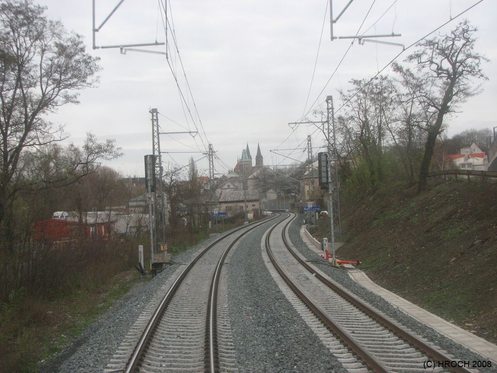 Vjezdov nvstidla odb.Luebn - pravdpodobn budouc odjezdov nvstidla z Kolna L101c a L 102b