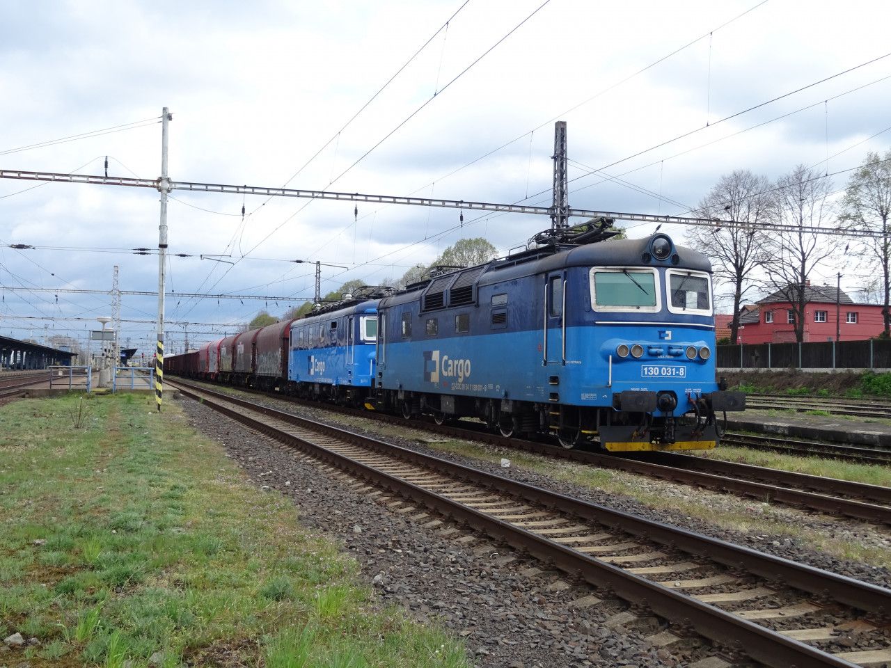 130 031-8 + 123 014-3 Lovosice 2.5.2021