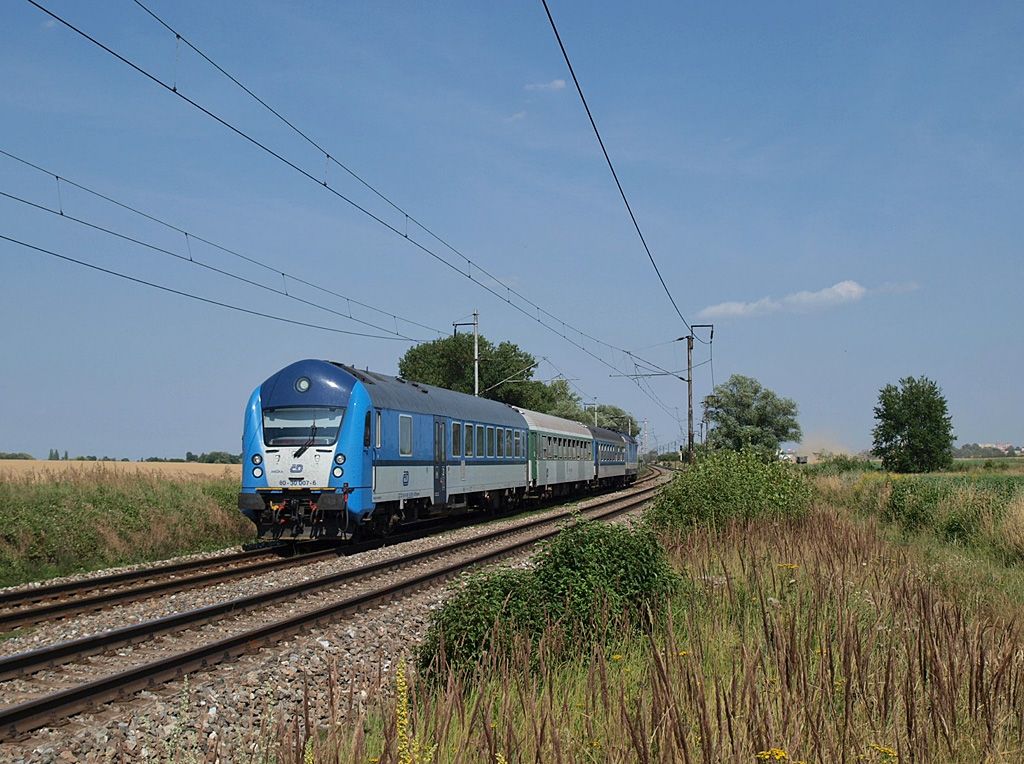 961 007 + 162 014_R 888_Kostomlaty nad Labem - Kamenn Zbo_27.7.2013