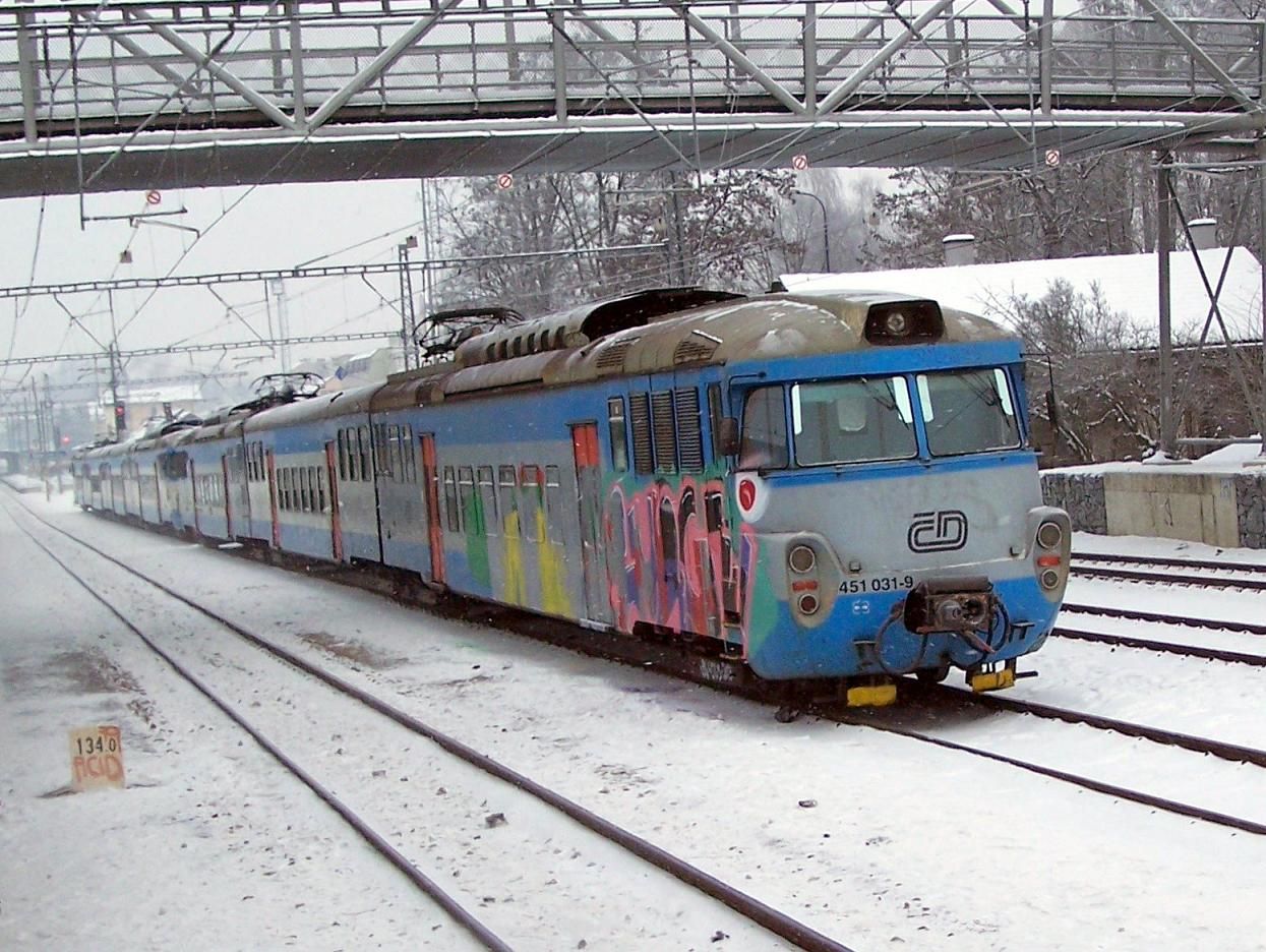 451.031 + 451.032 - Beneov - odstaven - 26.1.2013.