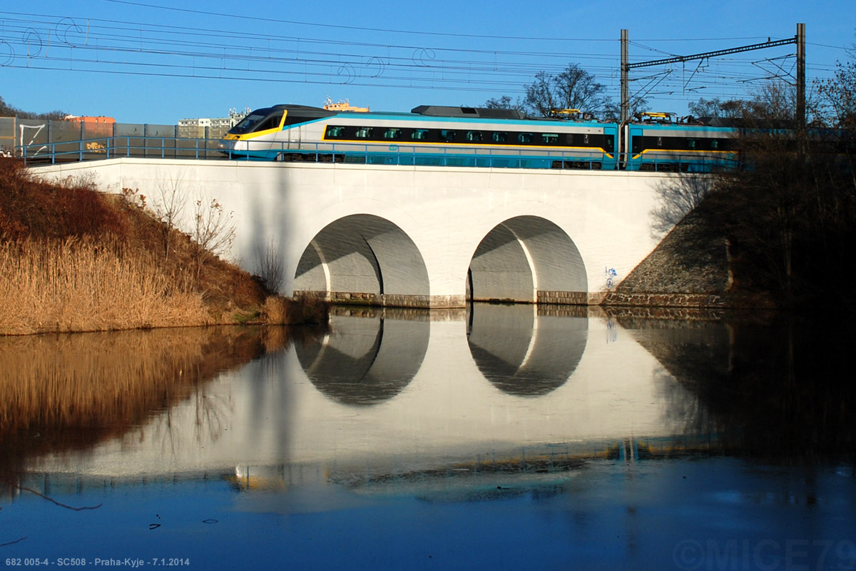 682 005-4 SC508 Praha-Kyje 7.1.2014