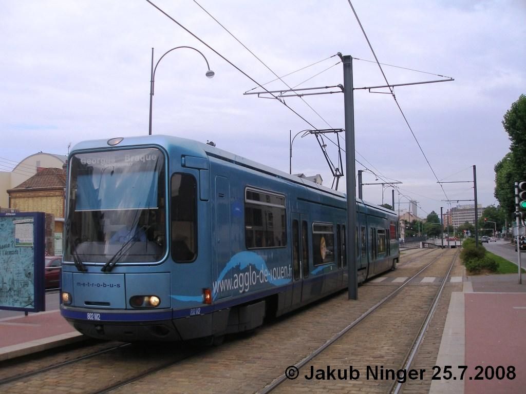 Agglo de Rouen, Metro - tramvaj