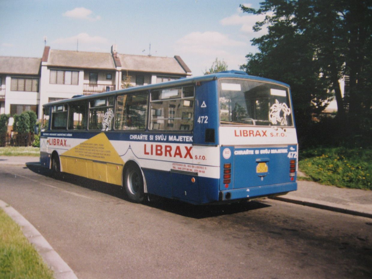 Pvodn vzhled CVR na LIBRAX na voze 472 v Doub (5/2001)