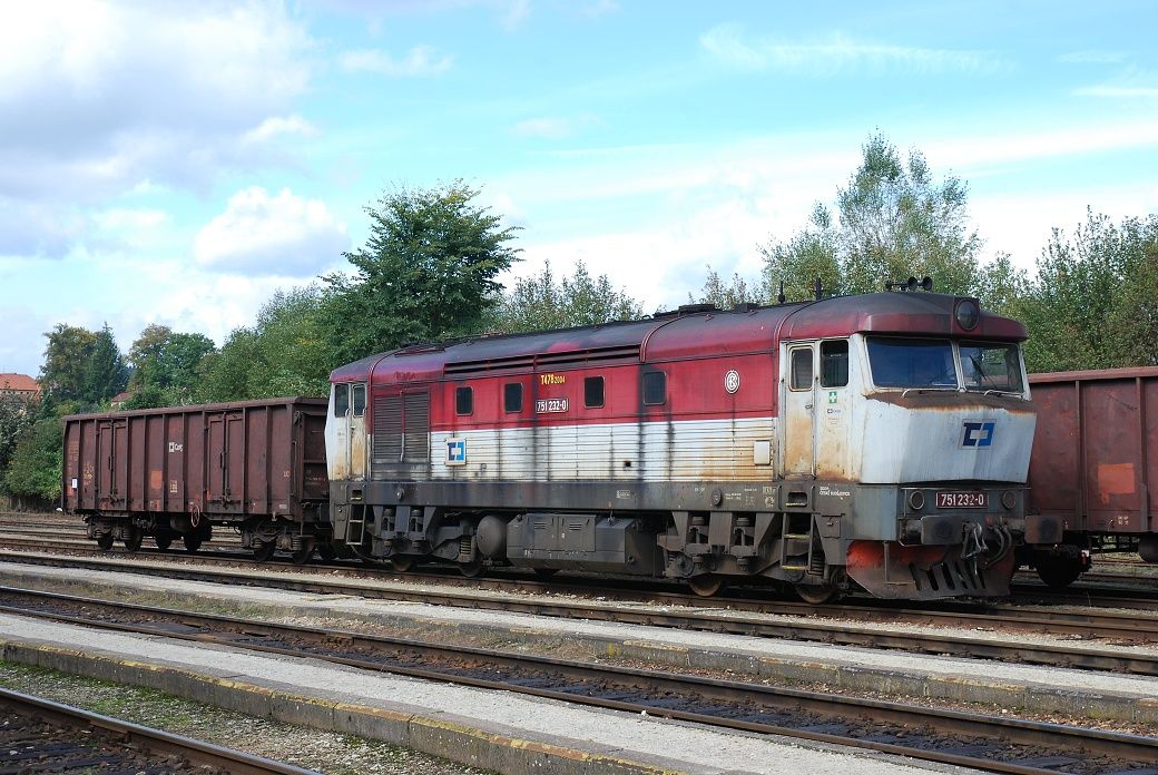 T 478 1232 ex T 478 2004_-_17.09.2010-_-LD esk Budjovice - st.Kjov_Mn 88 712.