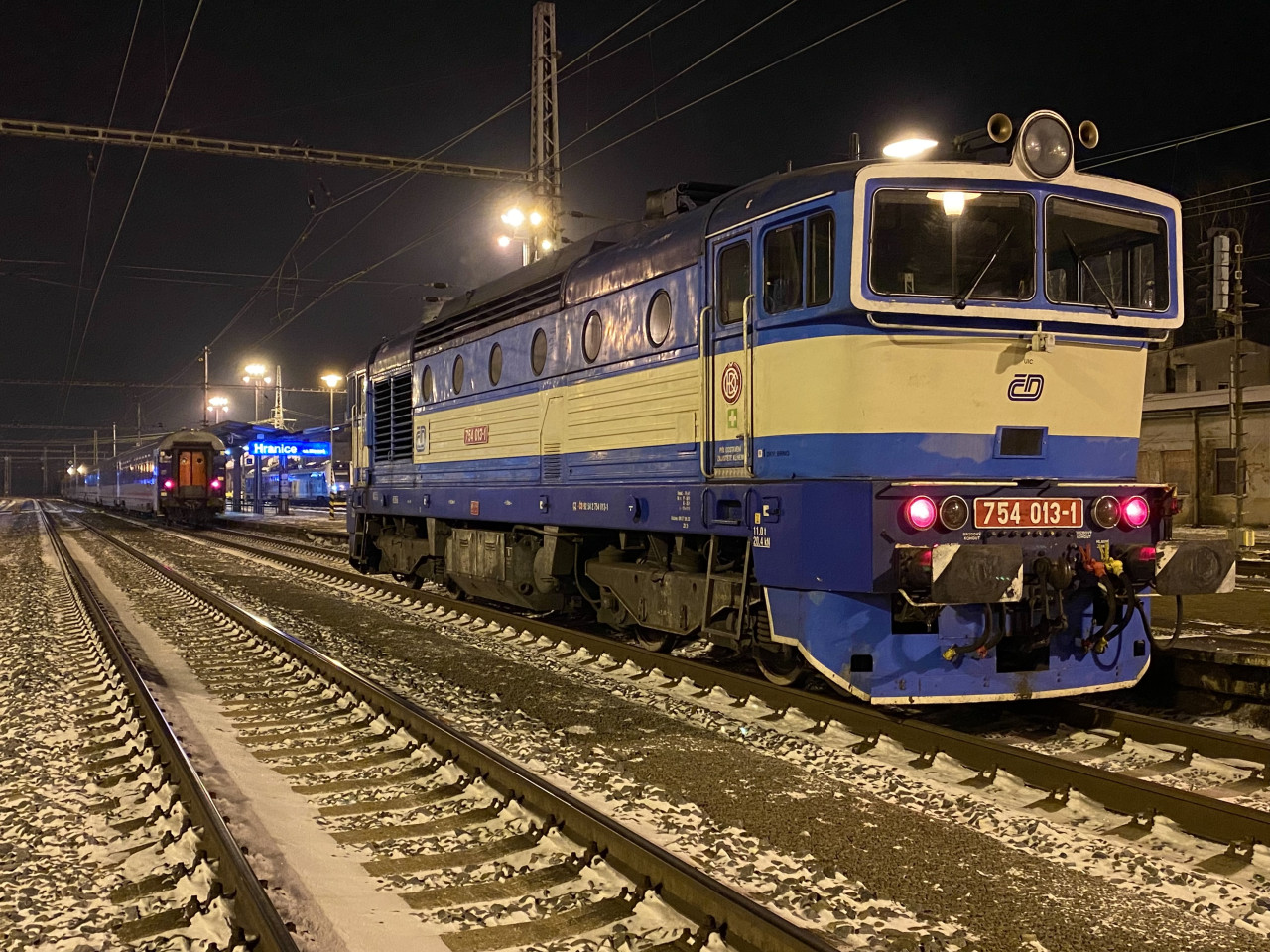 Lv70254 754 013-1 Hranice na Morav 11.1.2024.