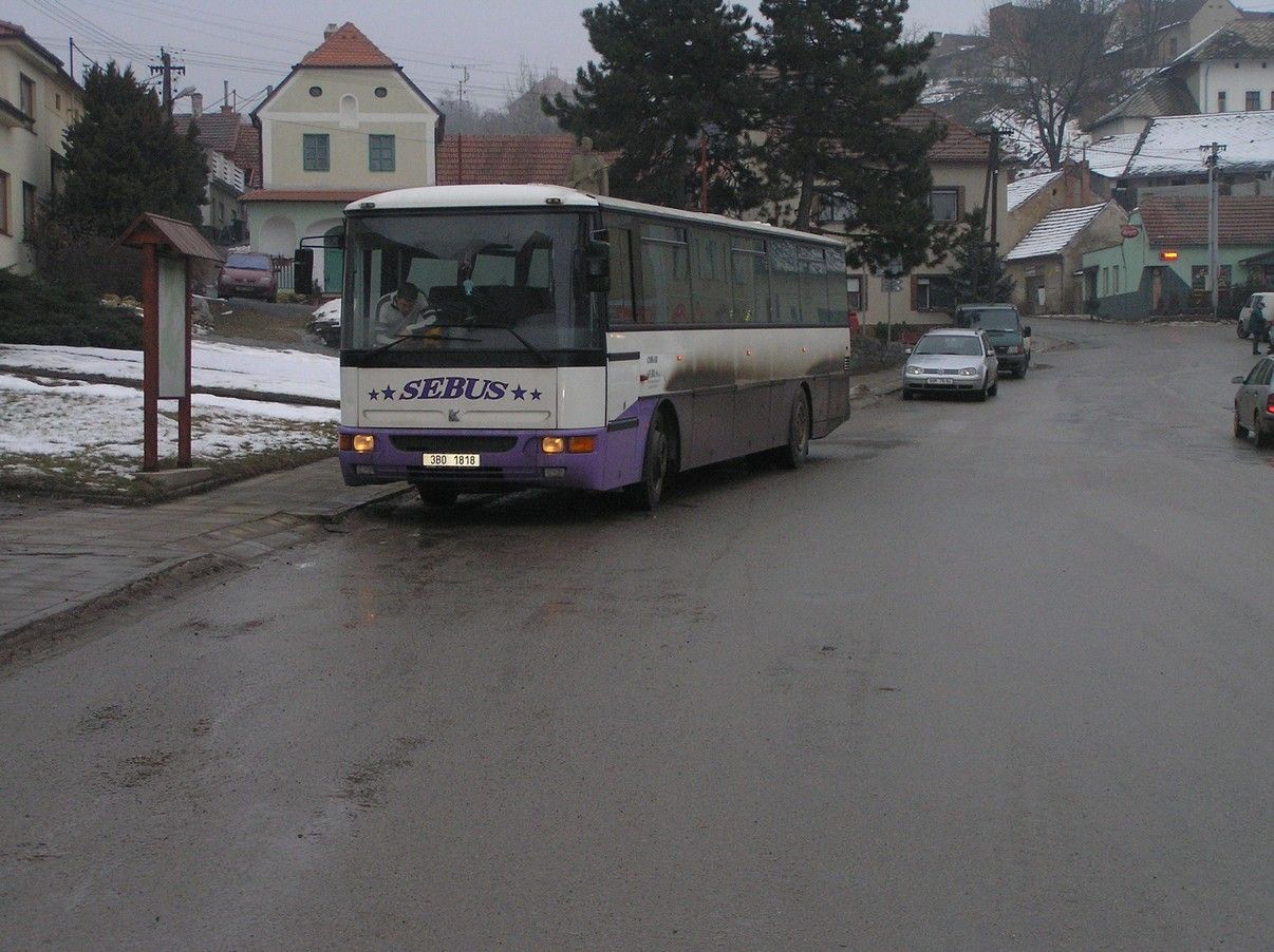 Karosa Irisbus 954 E, kter pijela z linky 701 m v Pozoicch Na Nmst pauzu