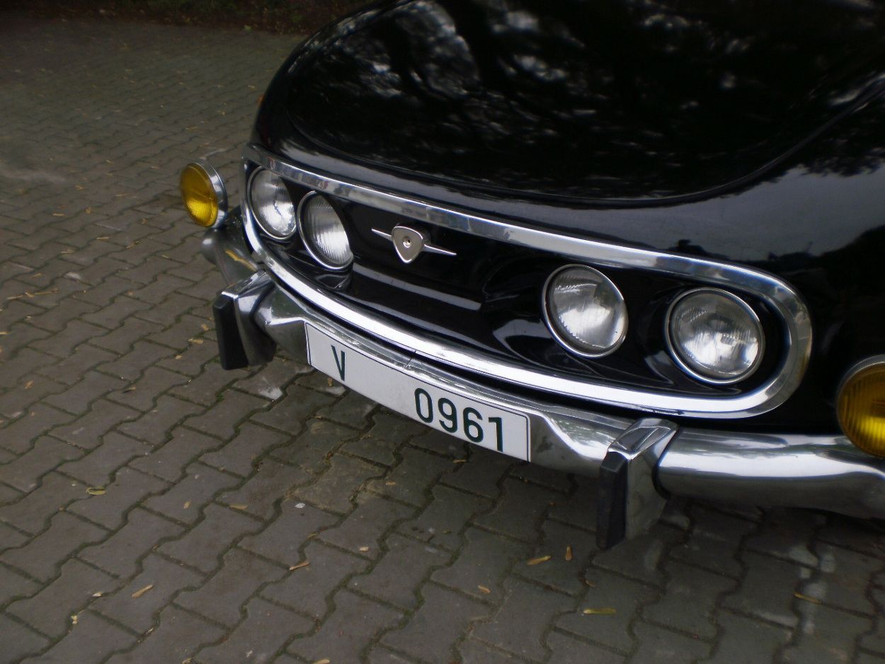 Tatra 603 zepedu, obrzek pedtm byl samozejme ze zadu