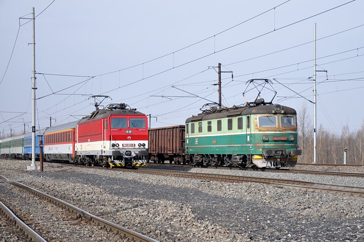 162 003+181 084 Karvin - Louky nad Ol 5.3.2011