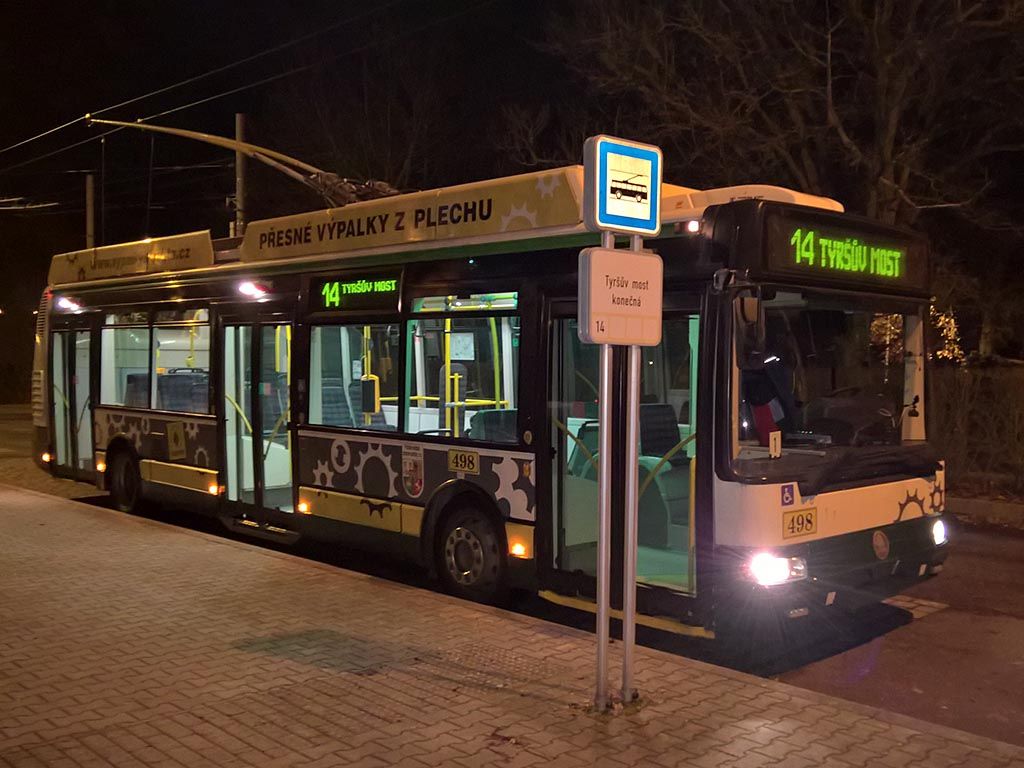 Obnoven trolejbusov linka 14