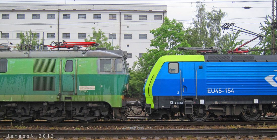 ET22-1177 vs. E189.154, Praha-Hostiva